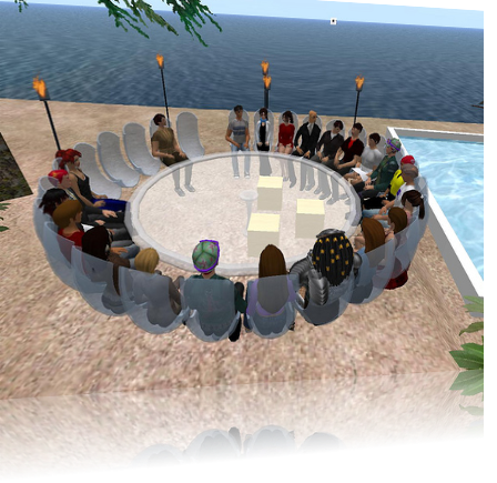Second Life used in the Learning Process