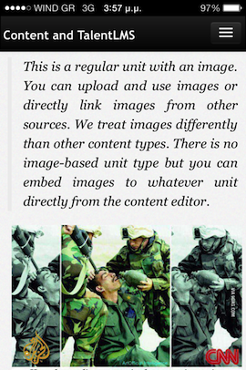 Content adopts Mobile-friendly Format