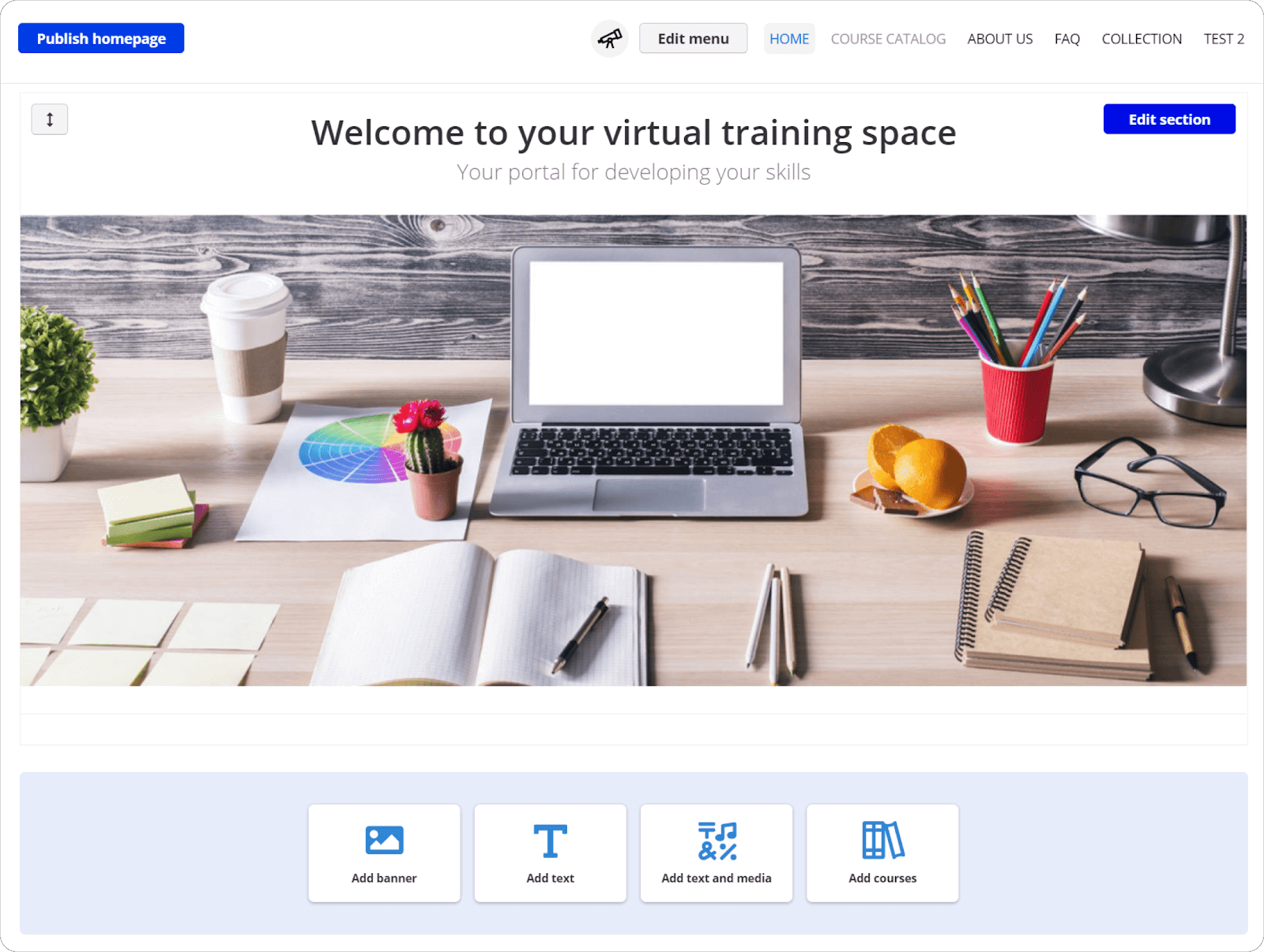Why And How To Build A Custom Homepage For Your Training Portal With why-and-how-to-build-a-custom-homepage-for-your-training-portal-with