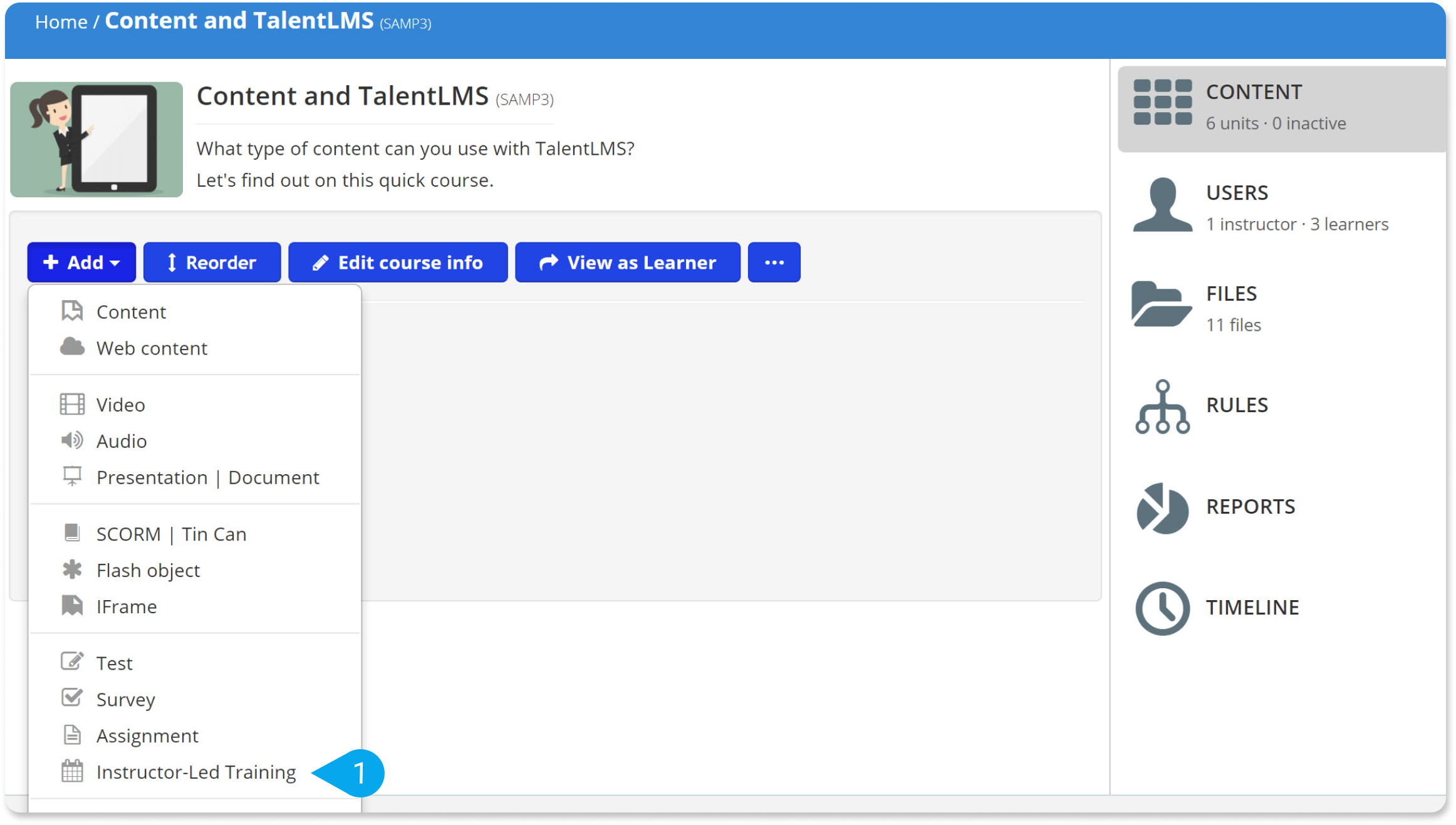 Create ILT Session in TalentLMS - TalentLMS Blog