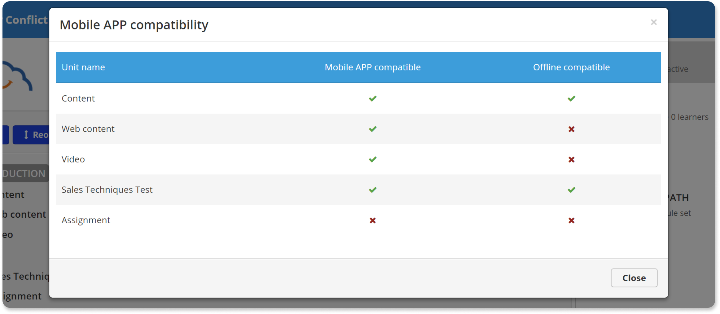 Mobile App Compatibility - TalentLMS