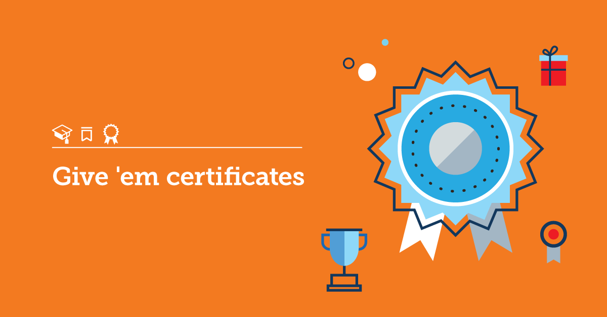 Training Certificates: Why they’re important for learners