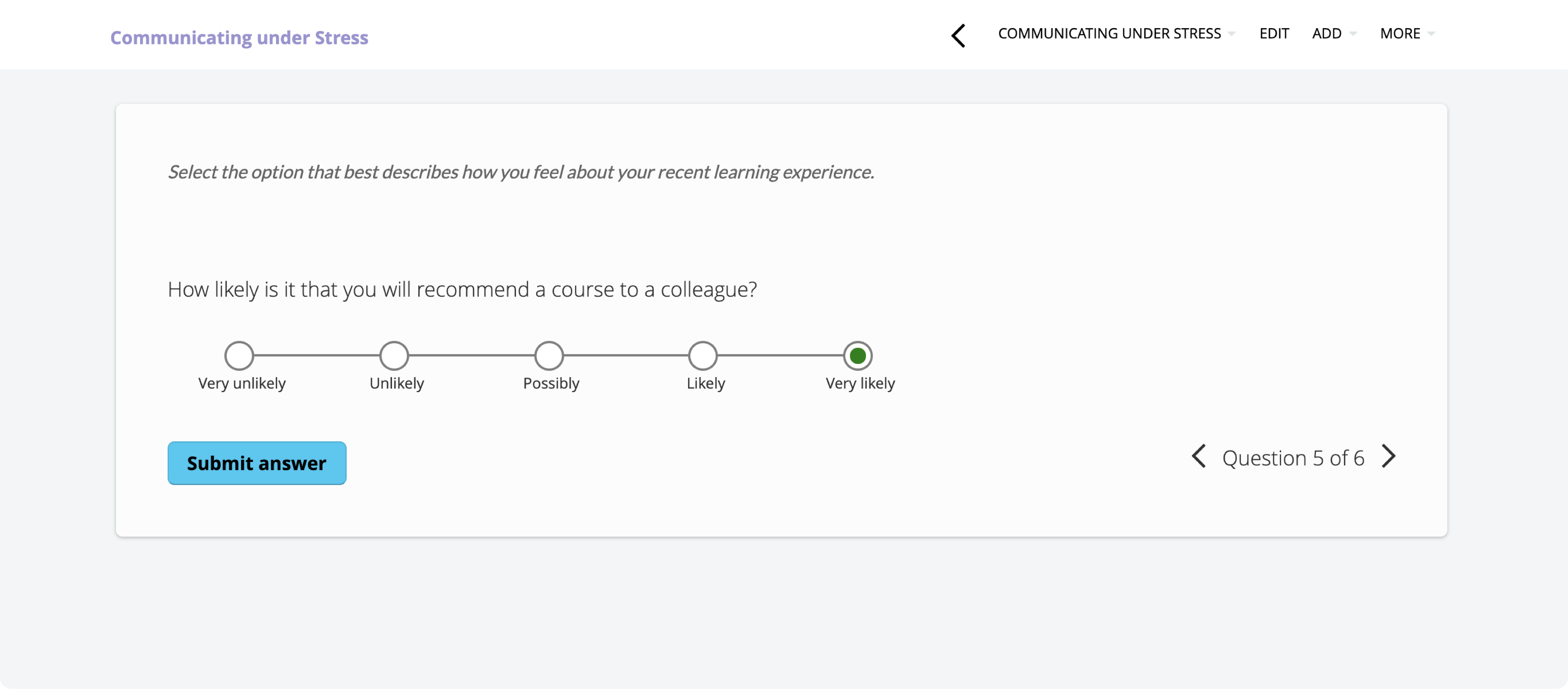 How to create an online course: Adding post-training surveys to gather feedback