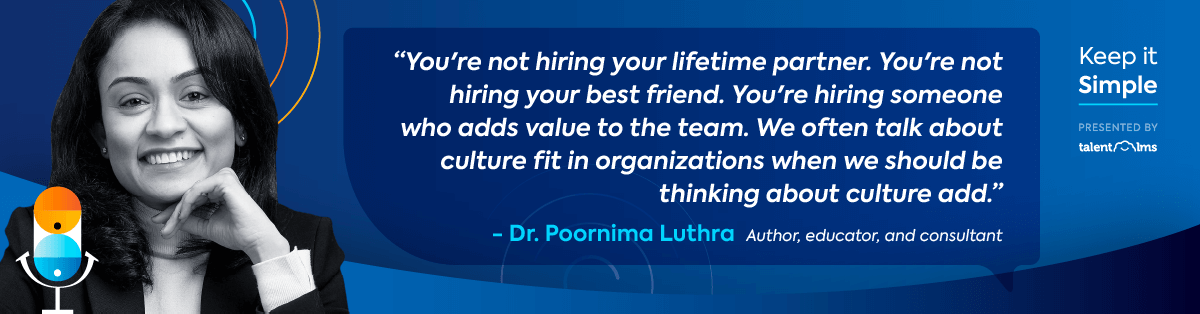 poornima luthra hiring