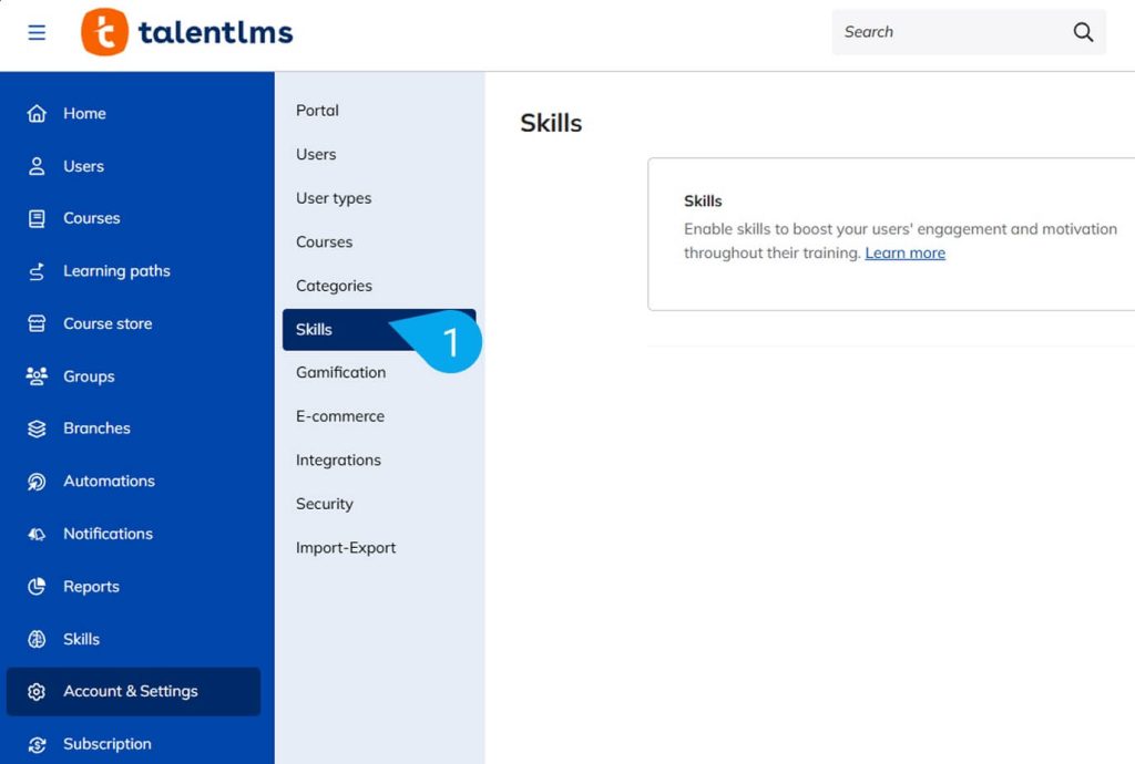 Sidebar Redesign TalentLMS