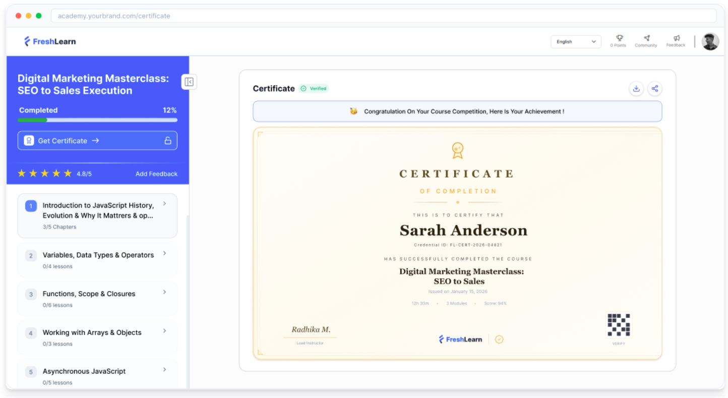FreshLearn