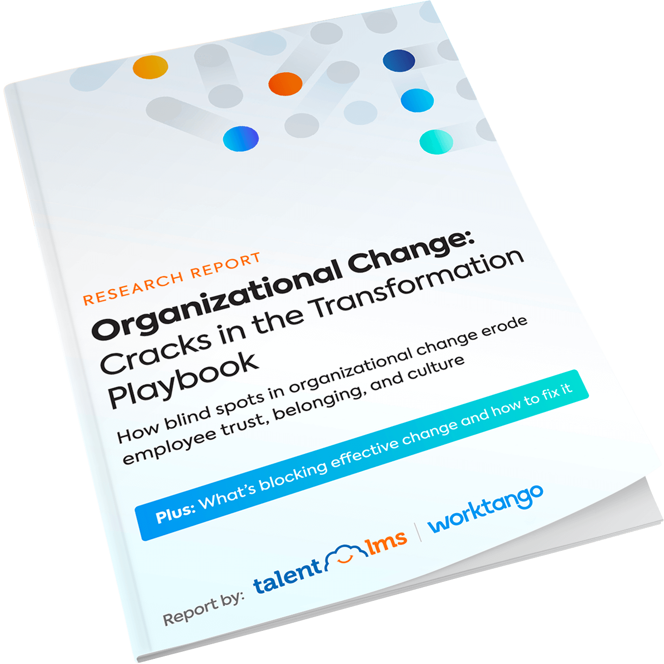 Organizational change report cover page form
