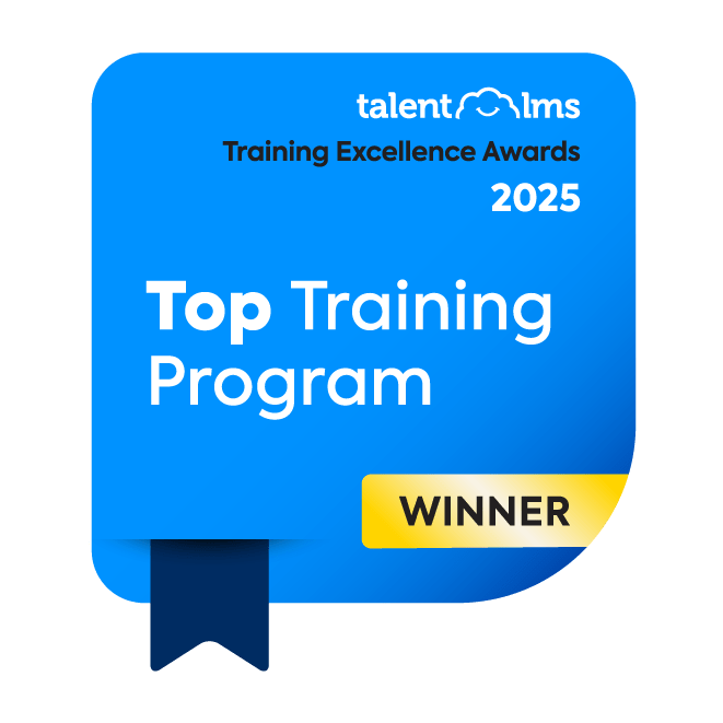 TalentLMS Training Excellence Awards 2025: Top Training Program