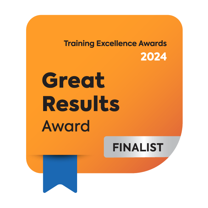 TalentLMS Training Excellence Awards - Great Results Award Finalist