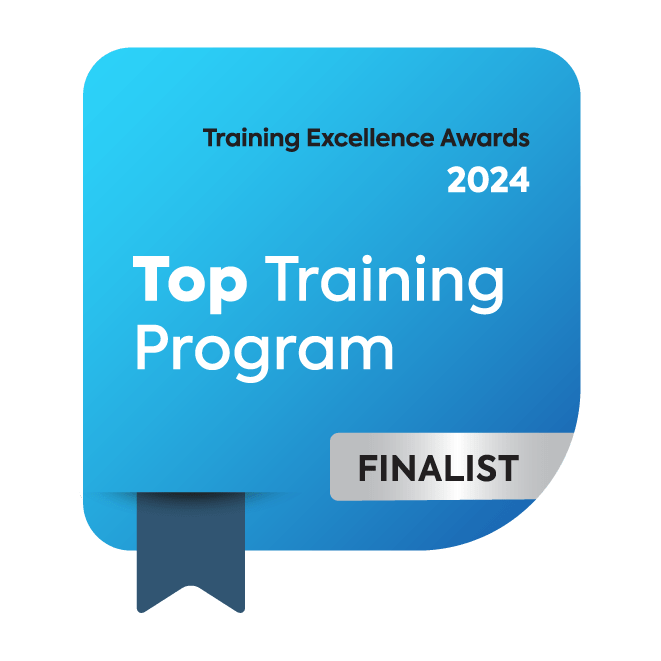 TalentLMS Training Excellence Awards - Top Training Program Finalist